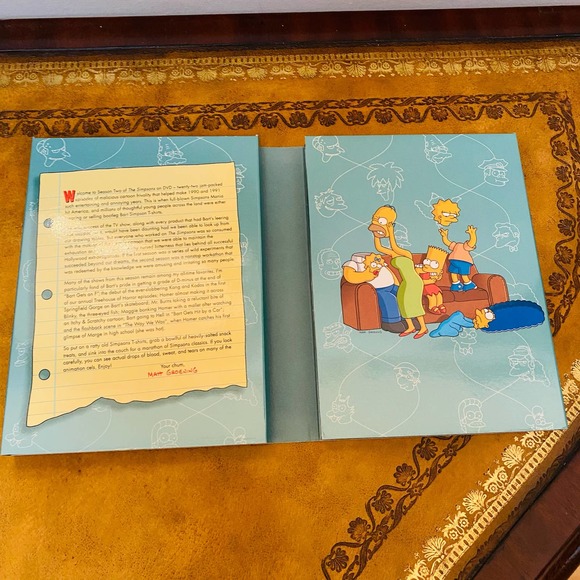 The Simpsons The Complete SECOND Season Collectors Edition DVD Tested Homer Bart - Picture 5 of 7